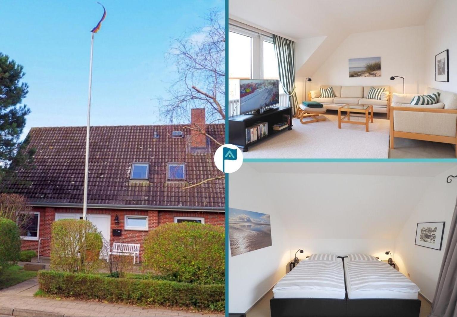 Ferienwohnung Helgolaender Strasse Wyk auf Föhr Esterno foto